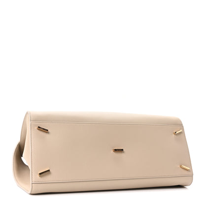 Salvatore Ferragamo Calfskin Medium Hug Bag Stone Burnt Orcher 4 of 9