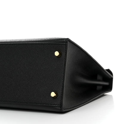 Hermes Epsom Kelly Sellier 28 Black 10 of 11