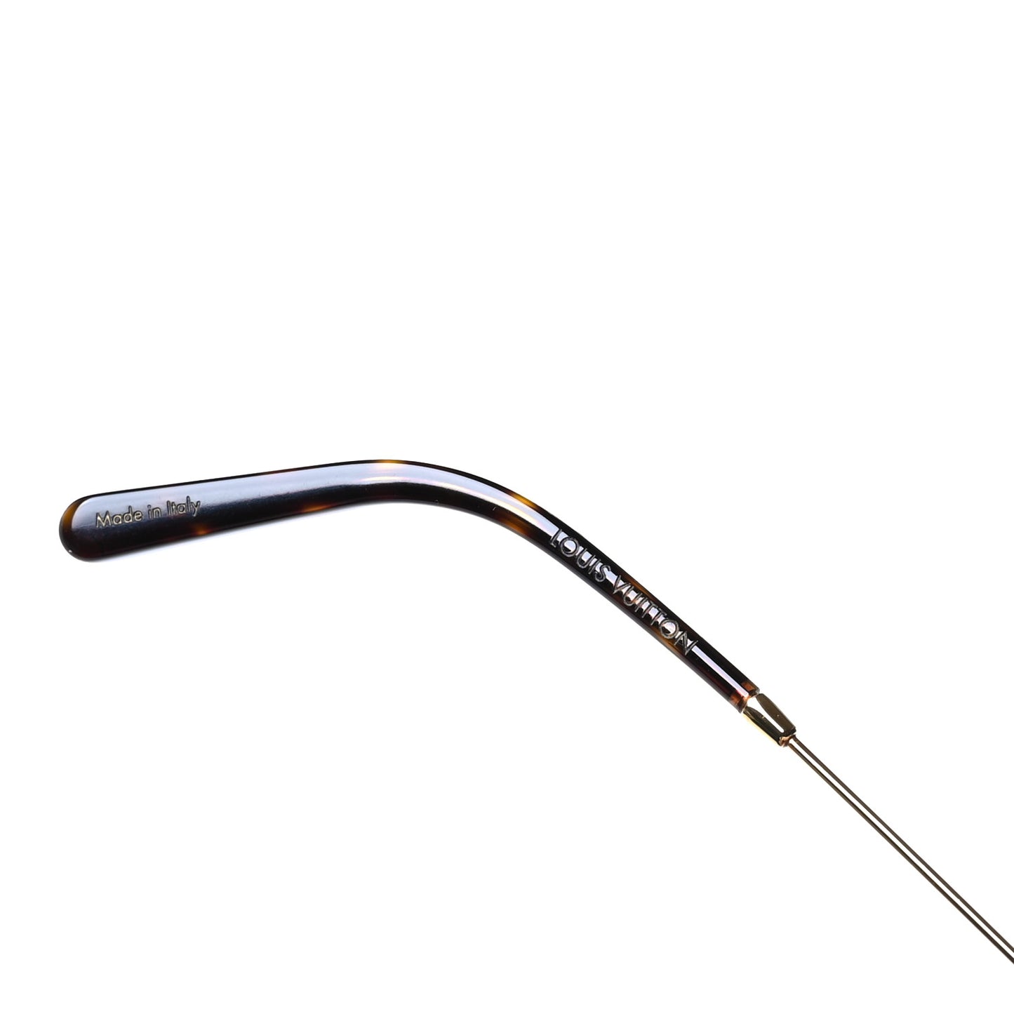Metal The LV Pilot Sunglasses Z1620U Gradient Brown Monogram