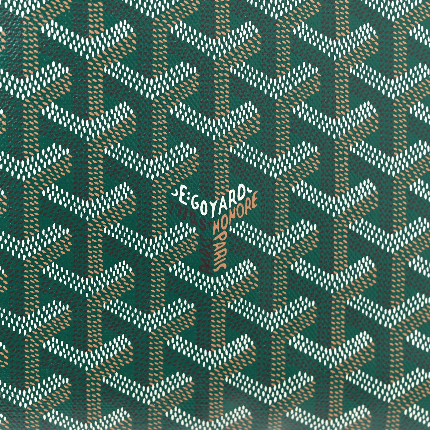 Goyard Goyardine Sainte Marie Soft Clutch Green 8 of 11
