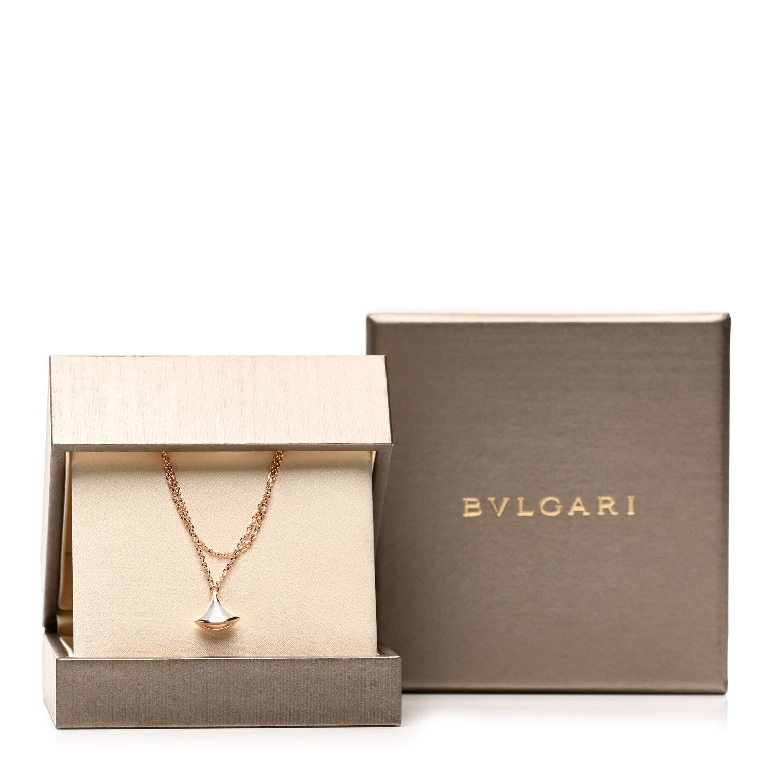 Bulgari 18K Rose Gold Mother of Pearl Divas' Dream Bracelet SM 4 of 4