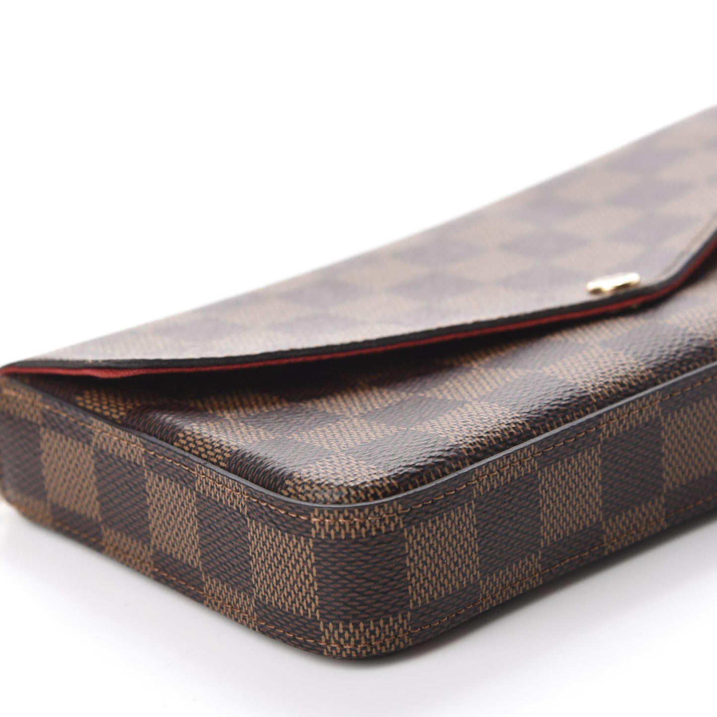 Damier Ebene Pochette Felicie Chain Wallet