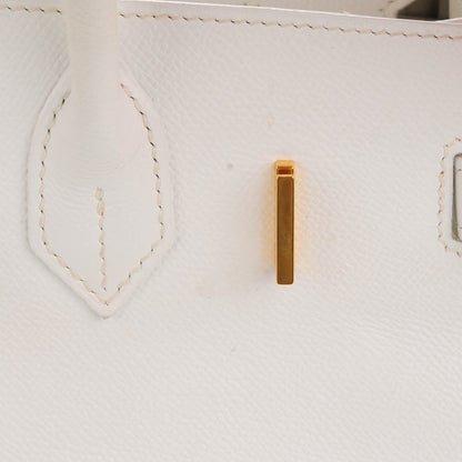 Hermes Epsom Birkin 30 White 14 of 23