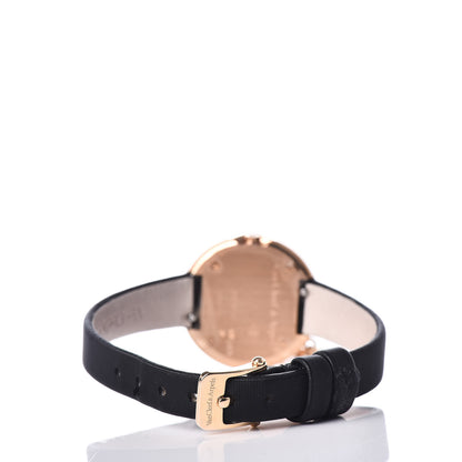 Van Cleef & Arpels 18K Rose Gold Satin 25mm Charms Quartz Watch 4 of 7