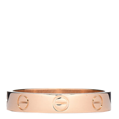 Cartier 18K Yellow Gold 3.5mm LOVE Wedding Band Ring 55 7.25 3 of 4