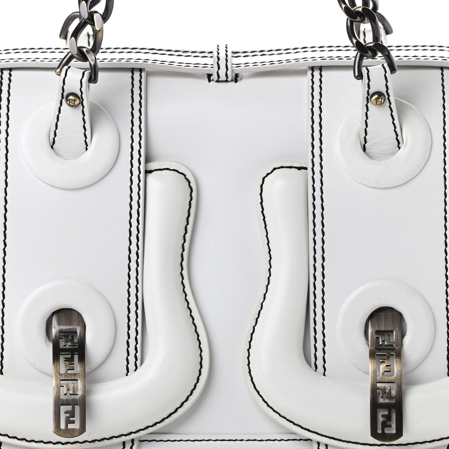Cuoio B Bag White