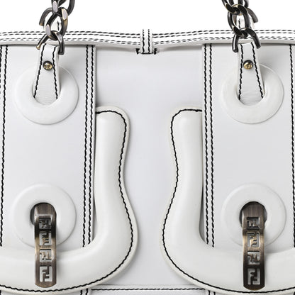 Fendi Cuoio B Bag White 8 of 17