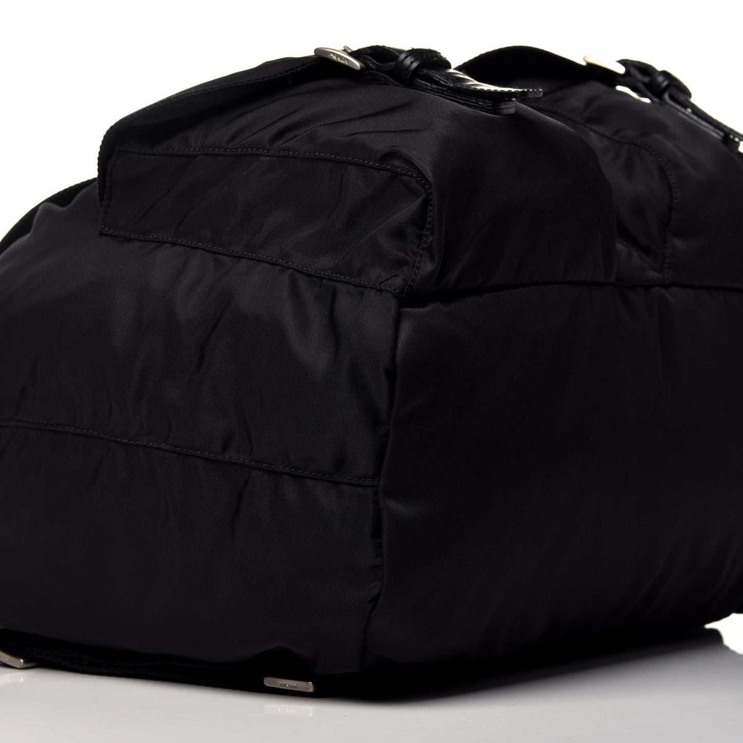 Nylon Vela Medium Backpack Black