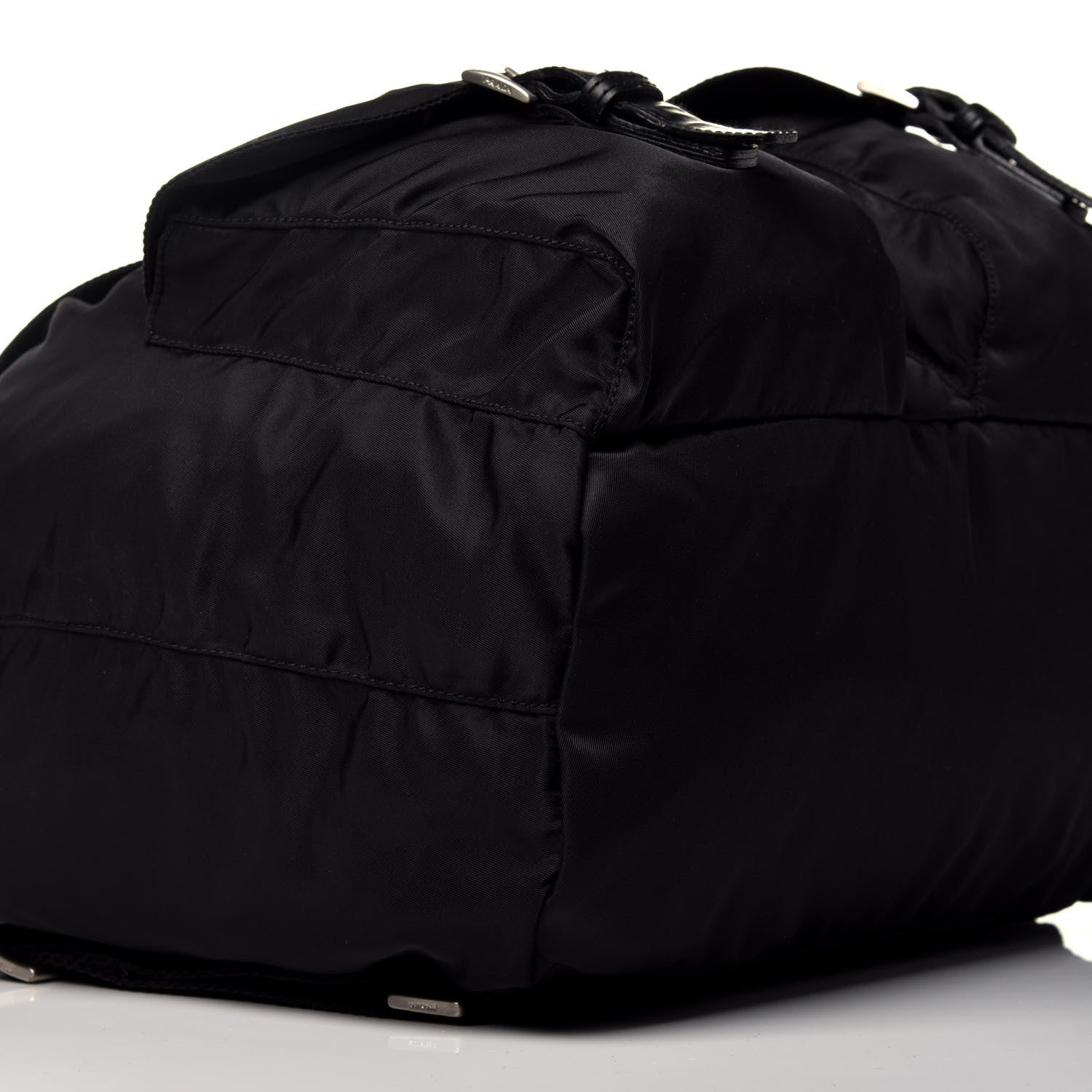 Prada Nylon Vela Medium Backpack Black 8 of 10