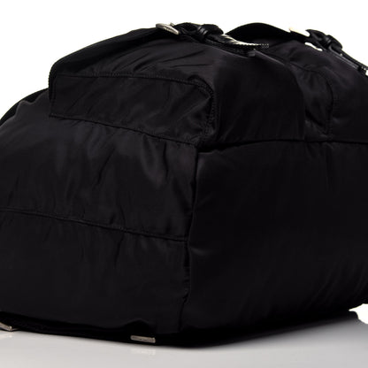 Prada Nylon Vela Medium Backpack Black 8 of 10