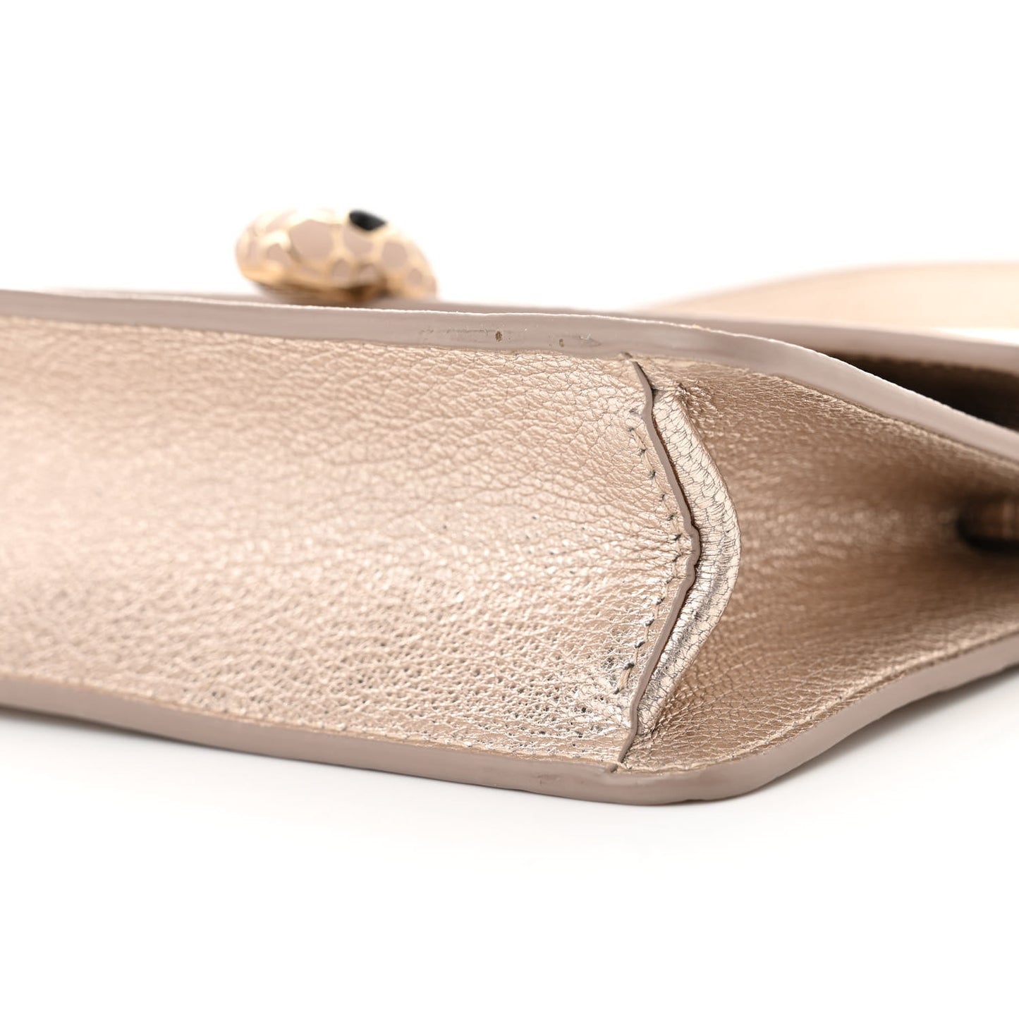Calfskin Serpenti Forever Belt Bag Gold