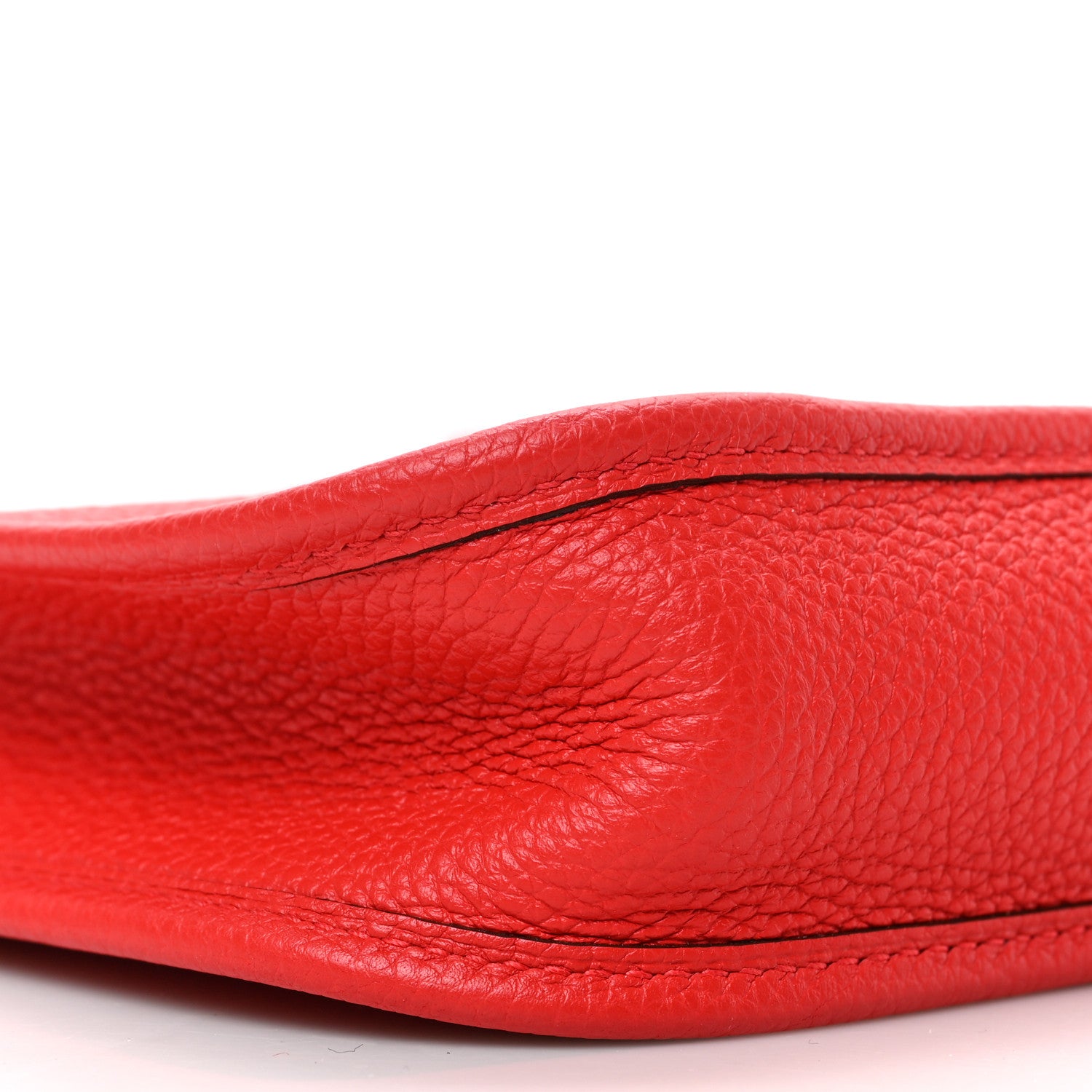 Hermes Taurillon Clemence Evelyne TPM Rouge Tomate 7 of 8