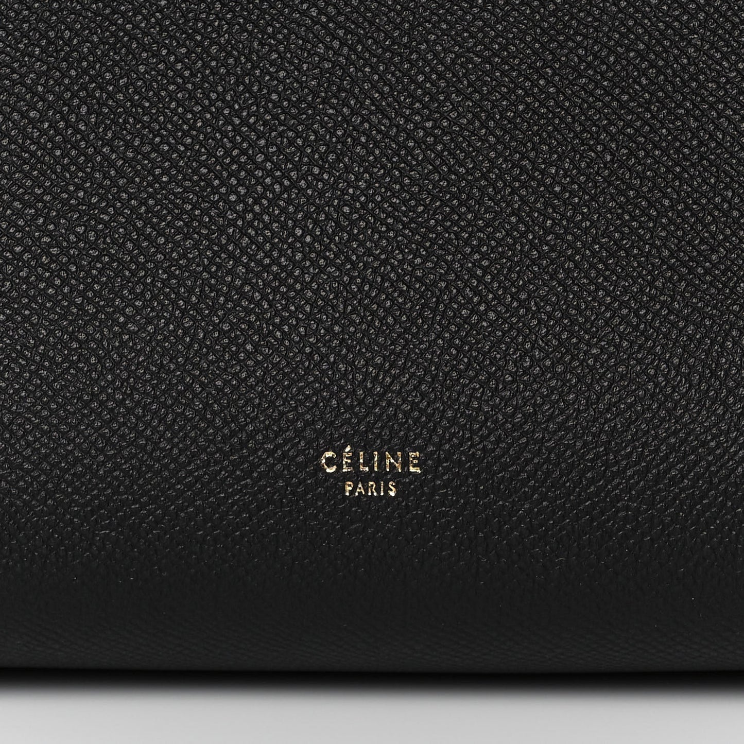 Grained Calfskin Small Belt Bag Black