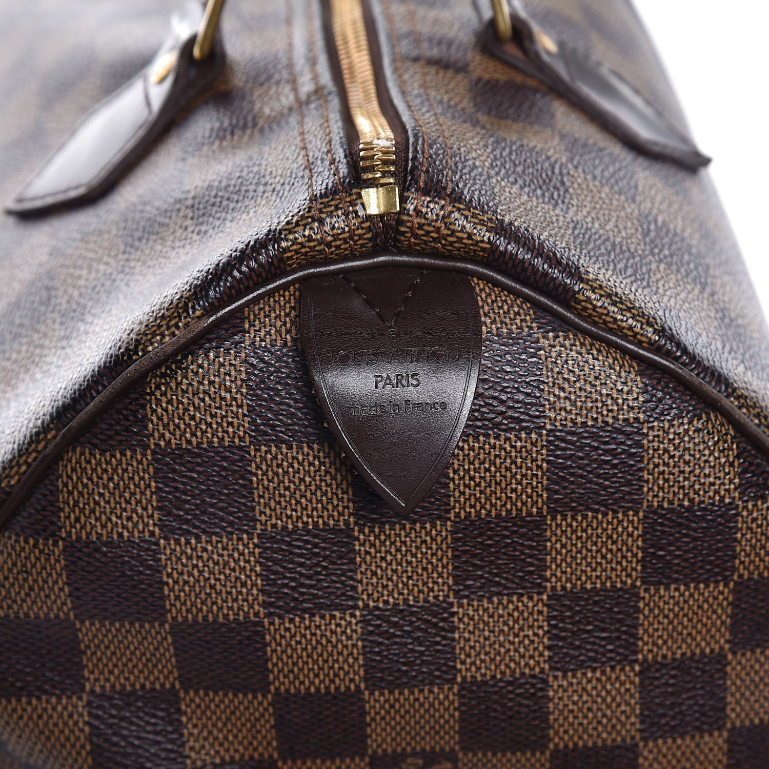 Louis Vuitton Damier Ebene Speedy 30 6 of 10