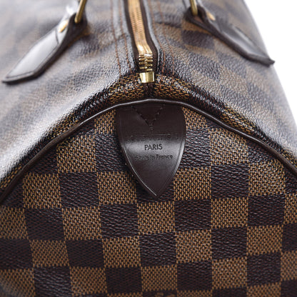 Louis Vuitton Damier Ebene Speedy 30 6 of 10