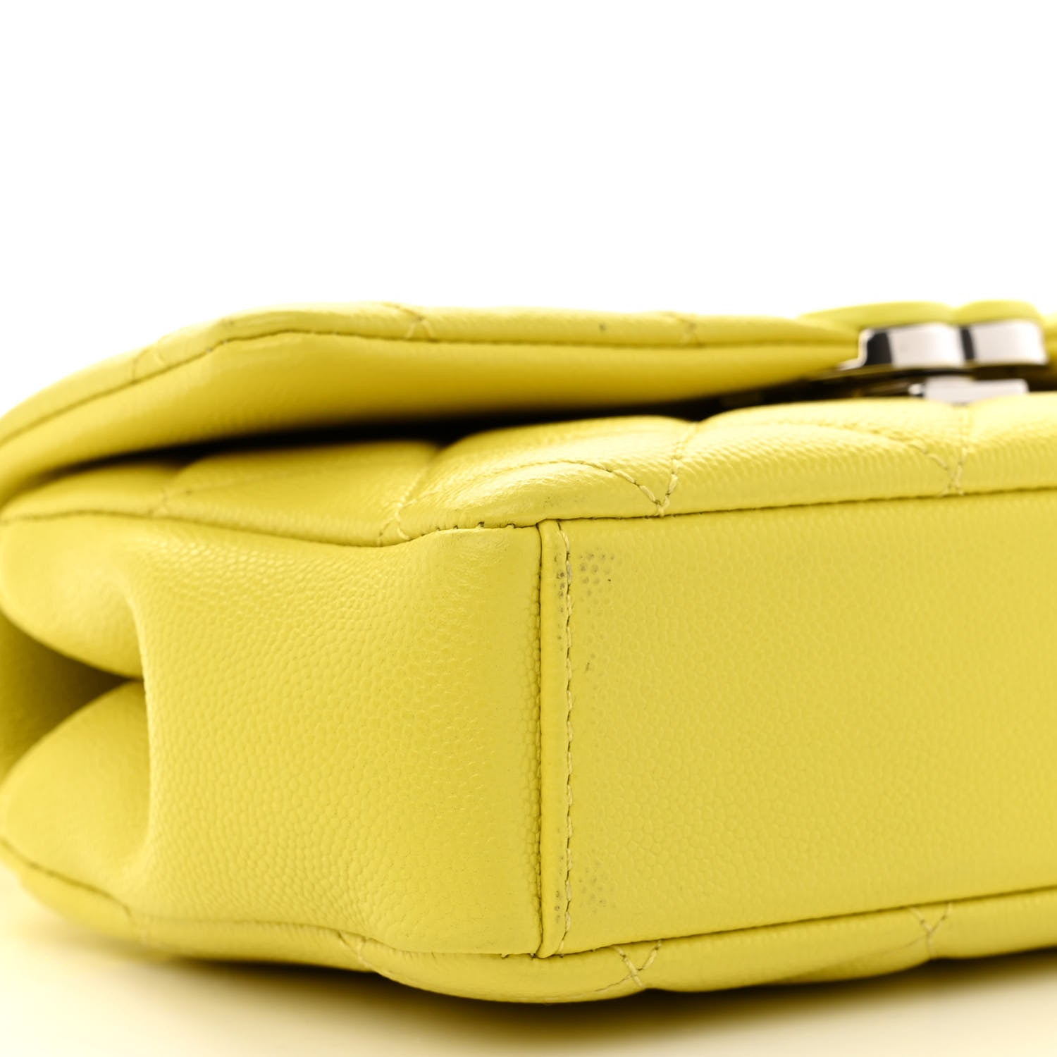 Chanel Caviar Quilted My Everything Small Flap Yellow 9 of 10