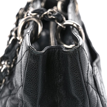 Chanel Caviar Quilted Grand Shopping Tote GST Black 14 of 16