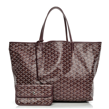 Goyard Goyardine Saint Louis GM Burgundy 1 of 8
