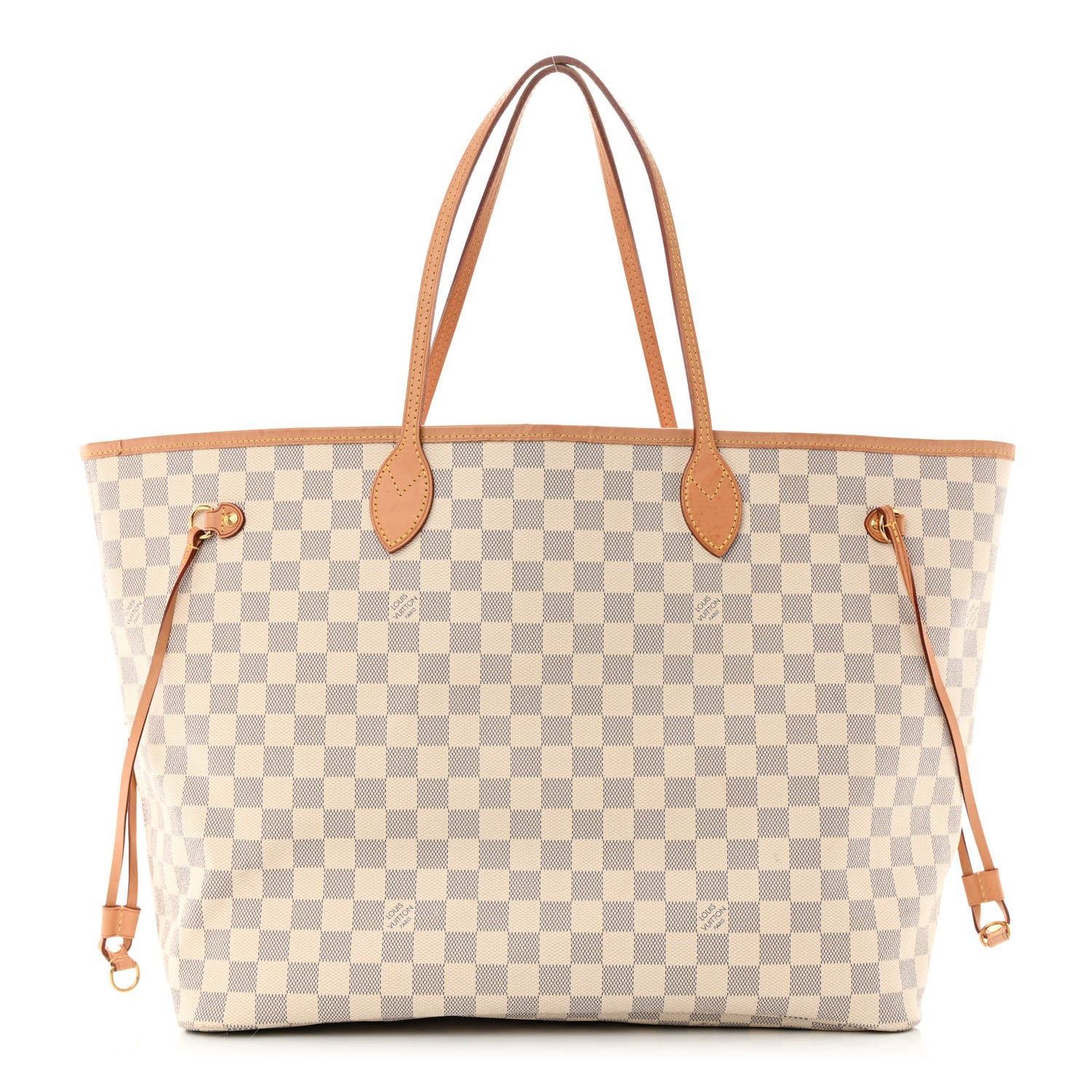 Louis Vuitton Damier Azur Neo Neverfull GM Rose Ballerine 3 of 24