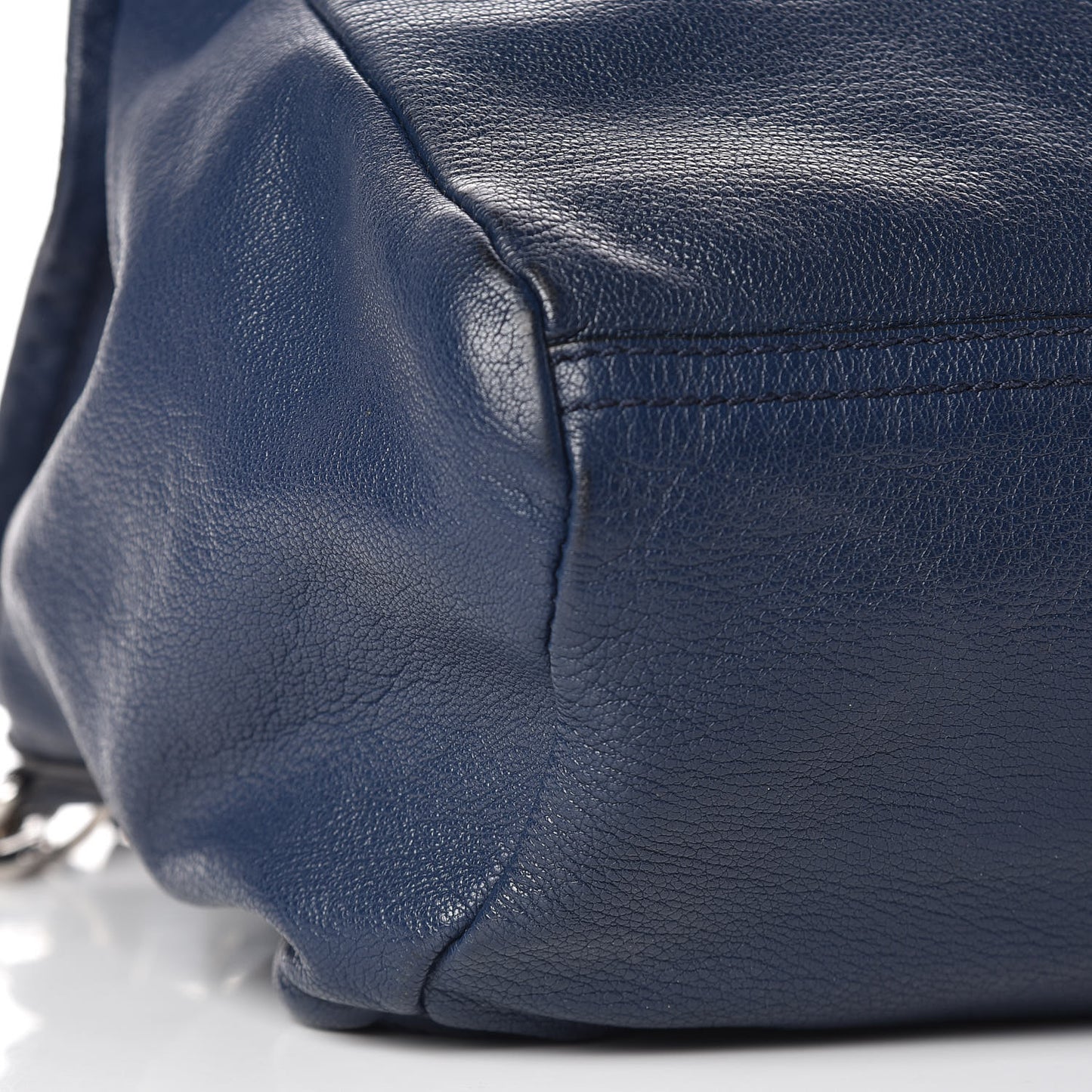Sugar Goatskin Medium Pandora Navy