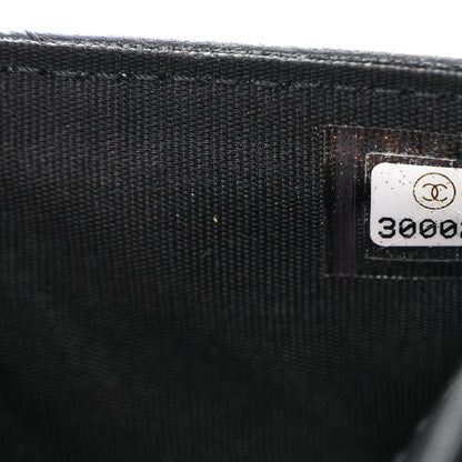 Chanel Lambskin Quilted Chanel 19 Flap Wallet Black 8 of 10