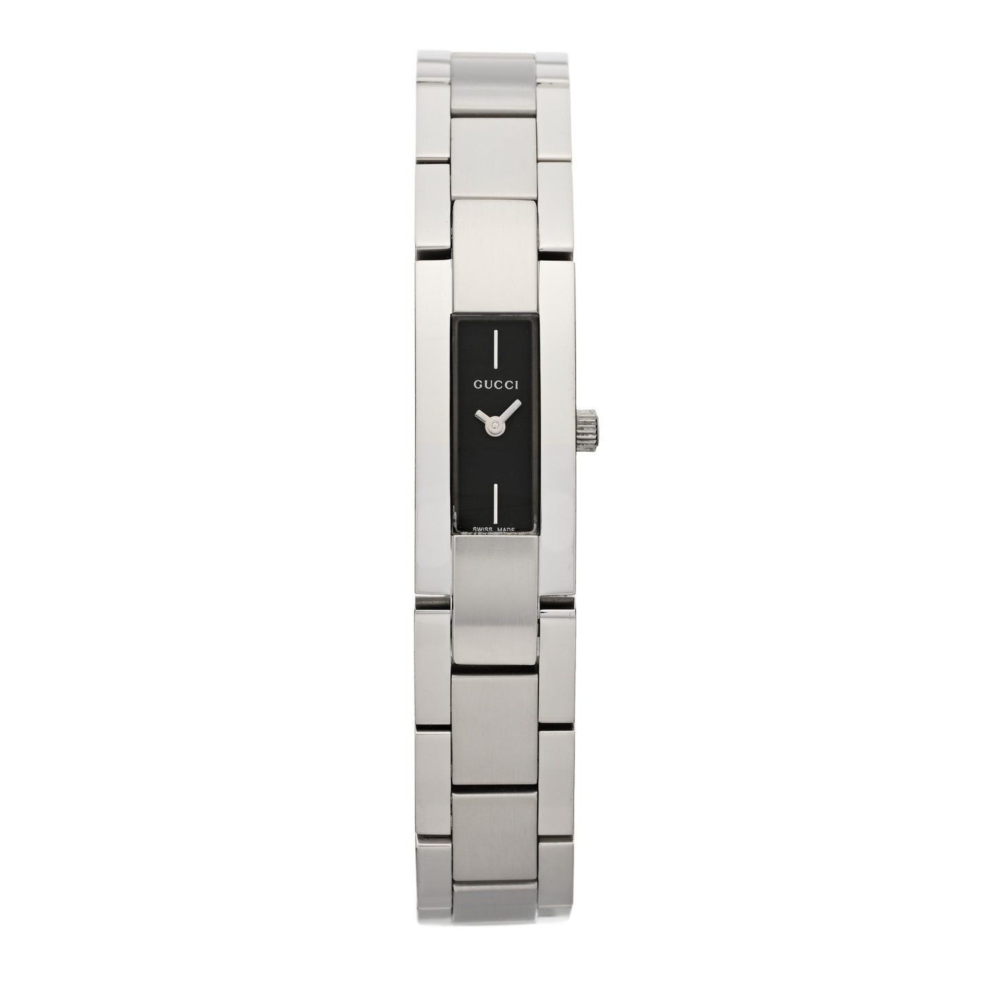 Stainless Steel 13mm 4600L Quartz Watch Black