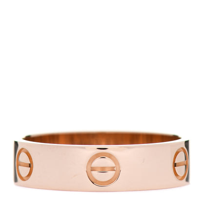 Cartier 18K Pink Gold 5.5mm LOVE Ring 61 9.5 3 of 4