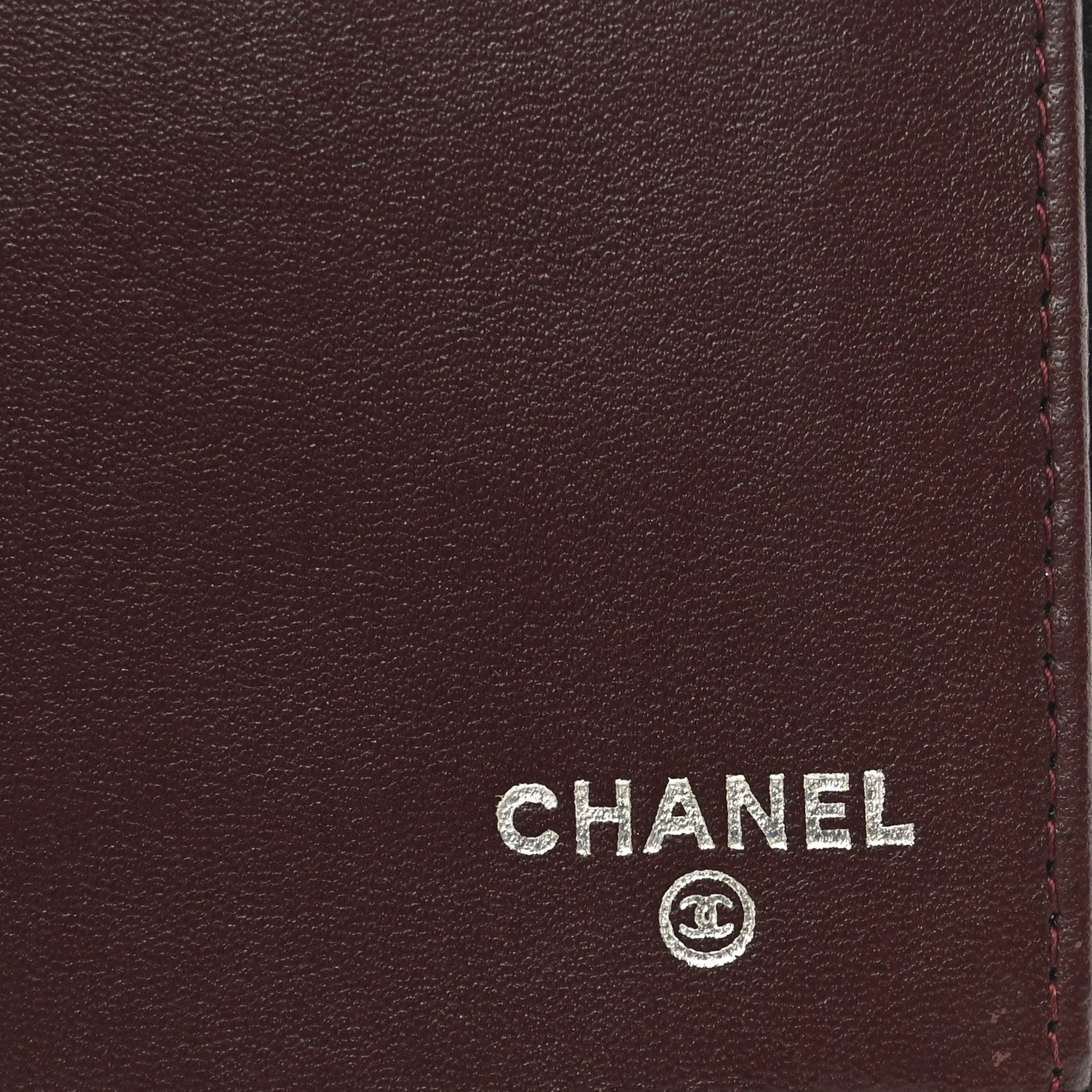 Chanel Lambskin Quilted Long Flap Wallet Black 7 of 8