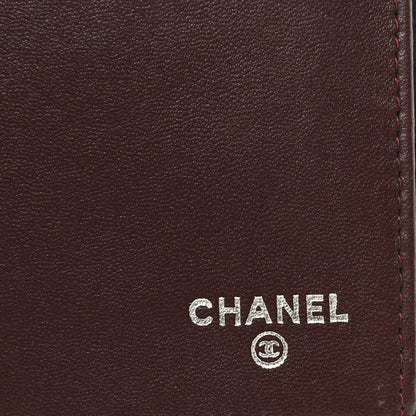 Chanel Lambskin Quilted Long Flap Wallet Black 7 of 8