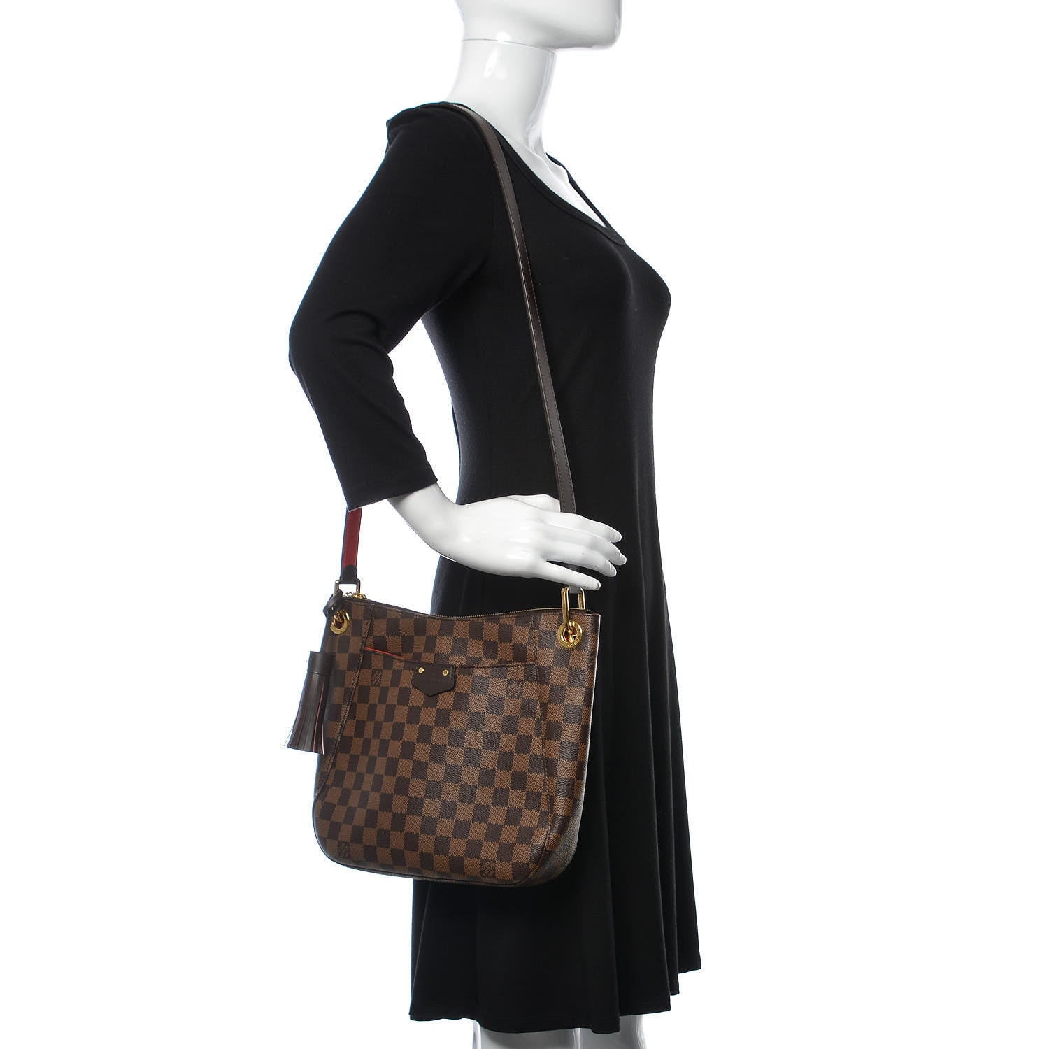 Louis Vuitton Damier Ebene South Bank Besace 2 of 9