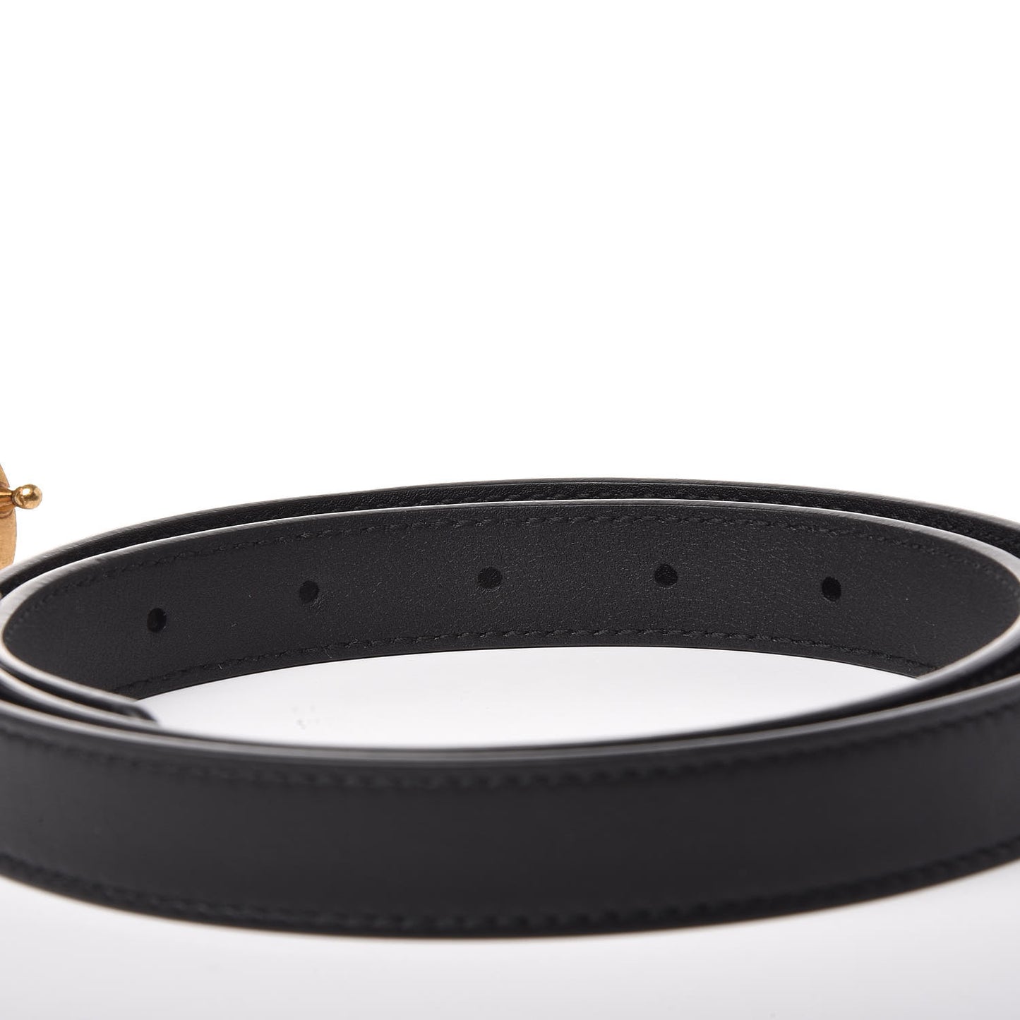 Calfskin Double G 20mm Belt 85 34 Black