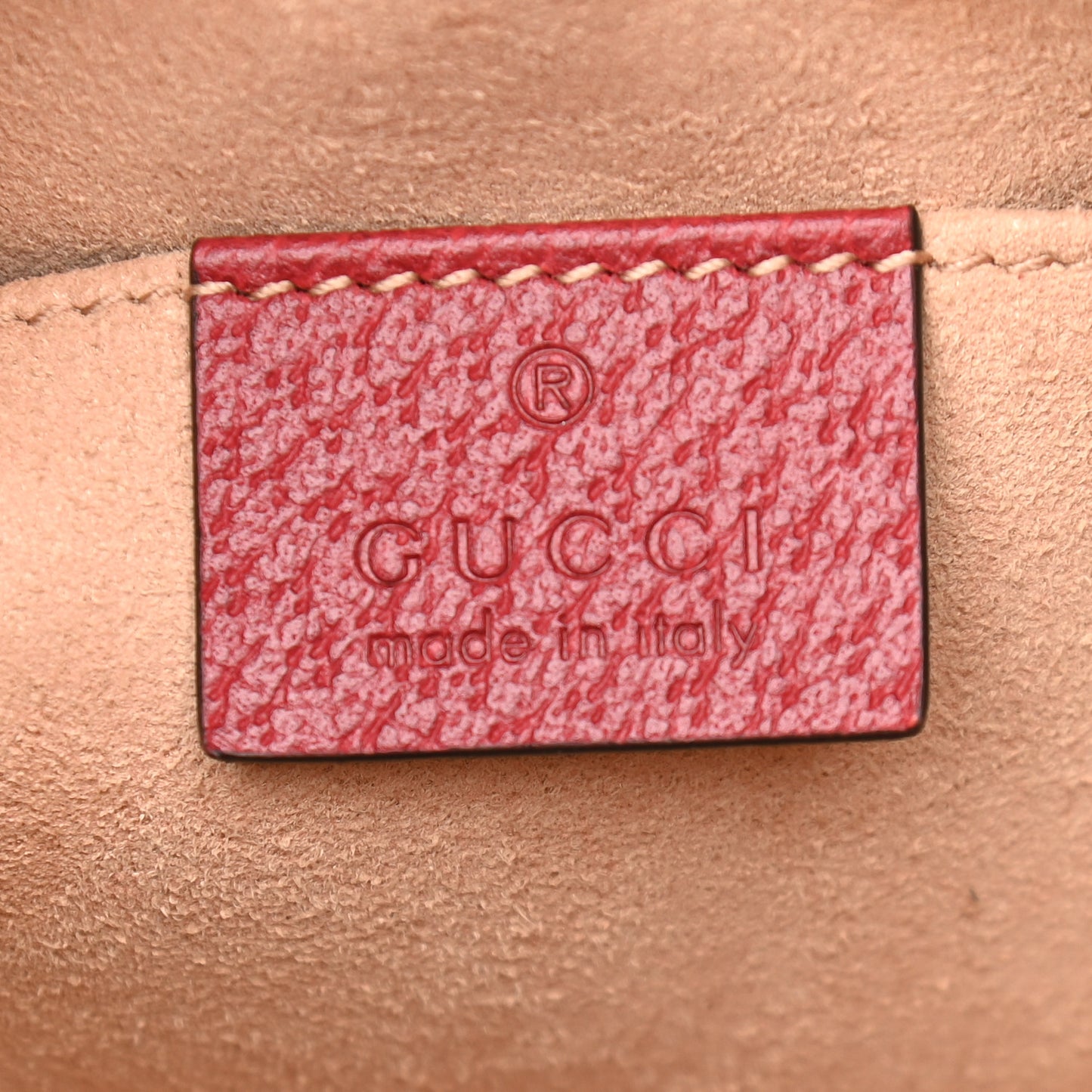 GG Supreme Monogram Flora Web Mini Ophidia Shoulder Bag Red