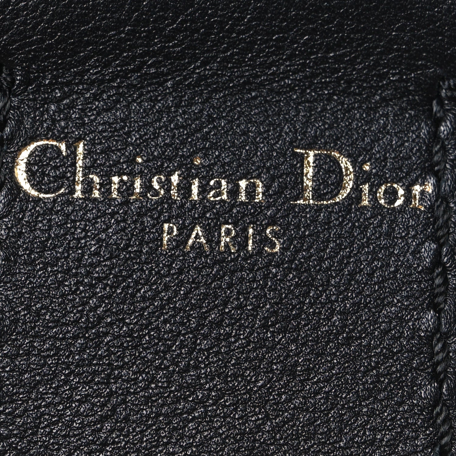 Christian Dior Canvas Embroidered Adjustable Shoulder Strap Grey 4 of 5
