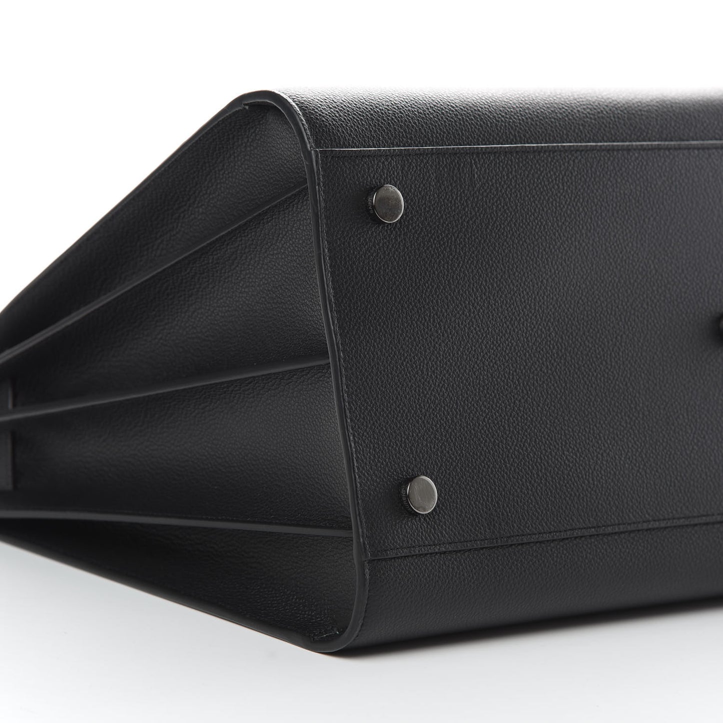 Grained Calfskin Large Sac De Jour Carryall Black