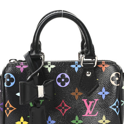 Louis Vuitton LV X TM Monogram Multicolor Nano Speedy Black 7 of 10