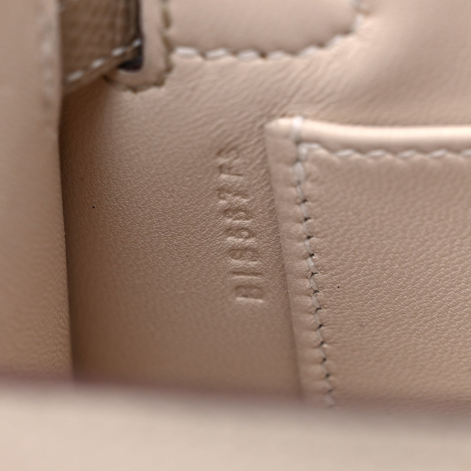 Hermes Epsom Horseshoe Mini Kelly Sellier 20 Craie Etoupe 7 of 10