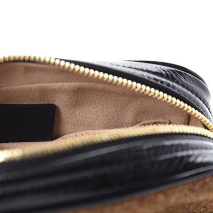 Gucci Suede Small Ophidia Belt Bag 65 26 Nocciola Black 9 of 11