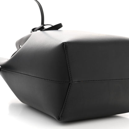Mansur Gavriel Calfskin Mini Bucket Bag Black Flamma 9 of 10