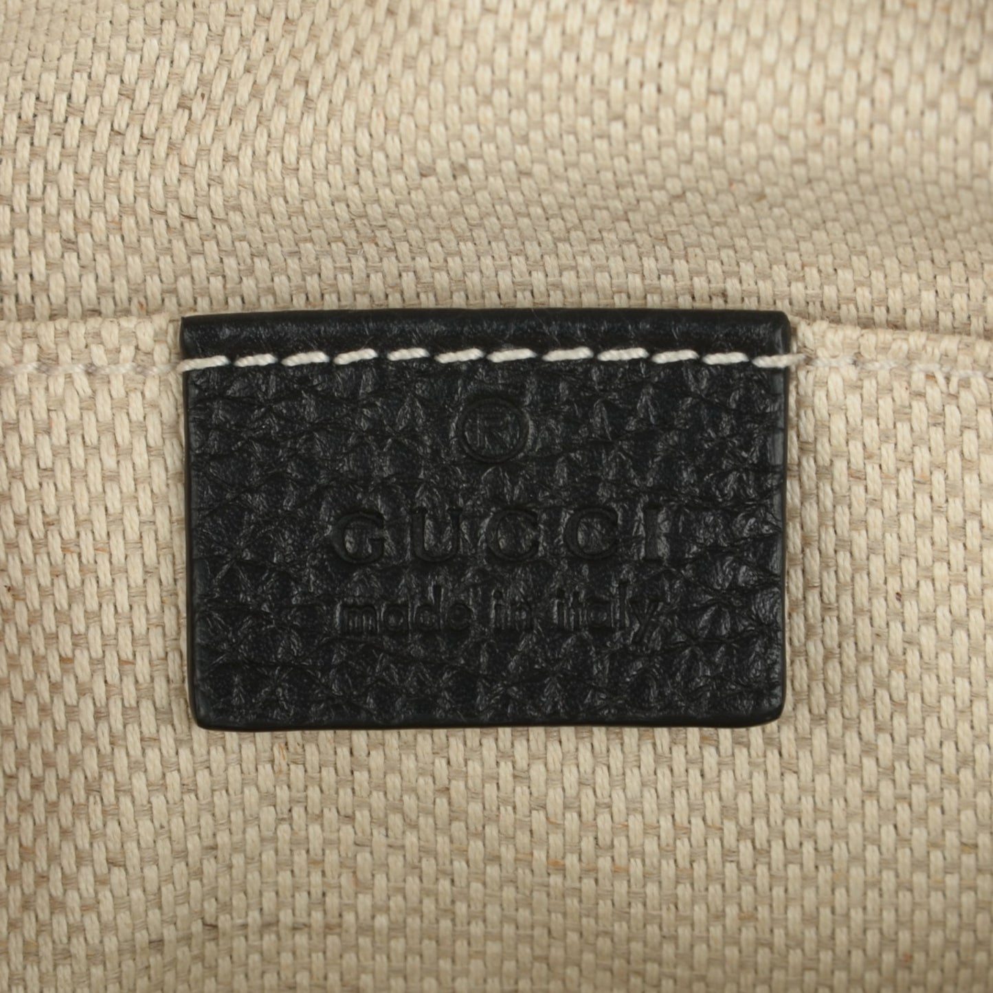 Pebbled Calfskin Small Soho Disco Bag Black