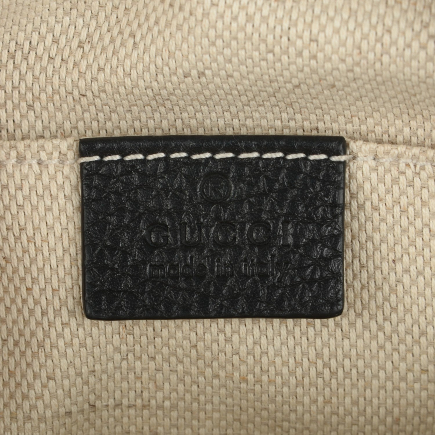 Gucci Pebbled Calfskin Small Soho Disco Bag Black 6 of 7