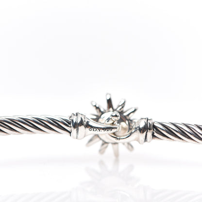 David Yurman Sterling Silver Diamond Starburst Bracelet 3 of 3