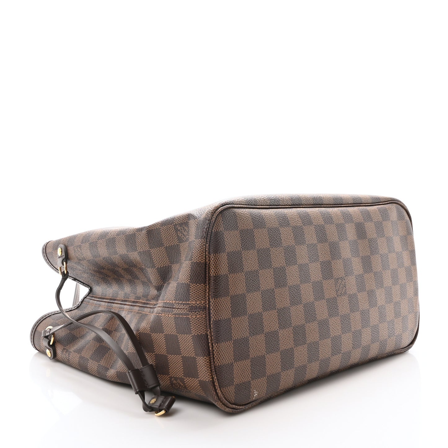 Damier Ebene Neo Neverfull MM Rose Ballerine