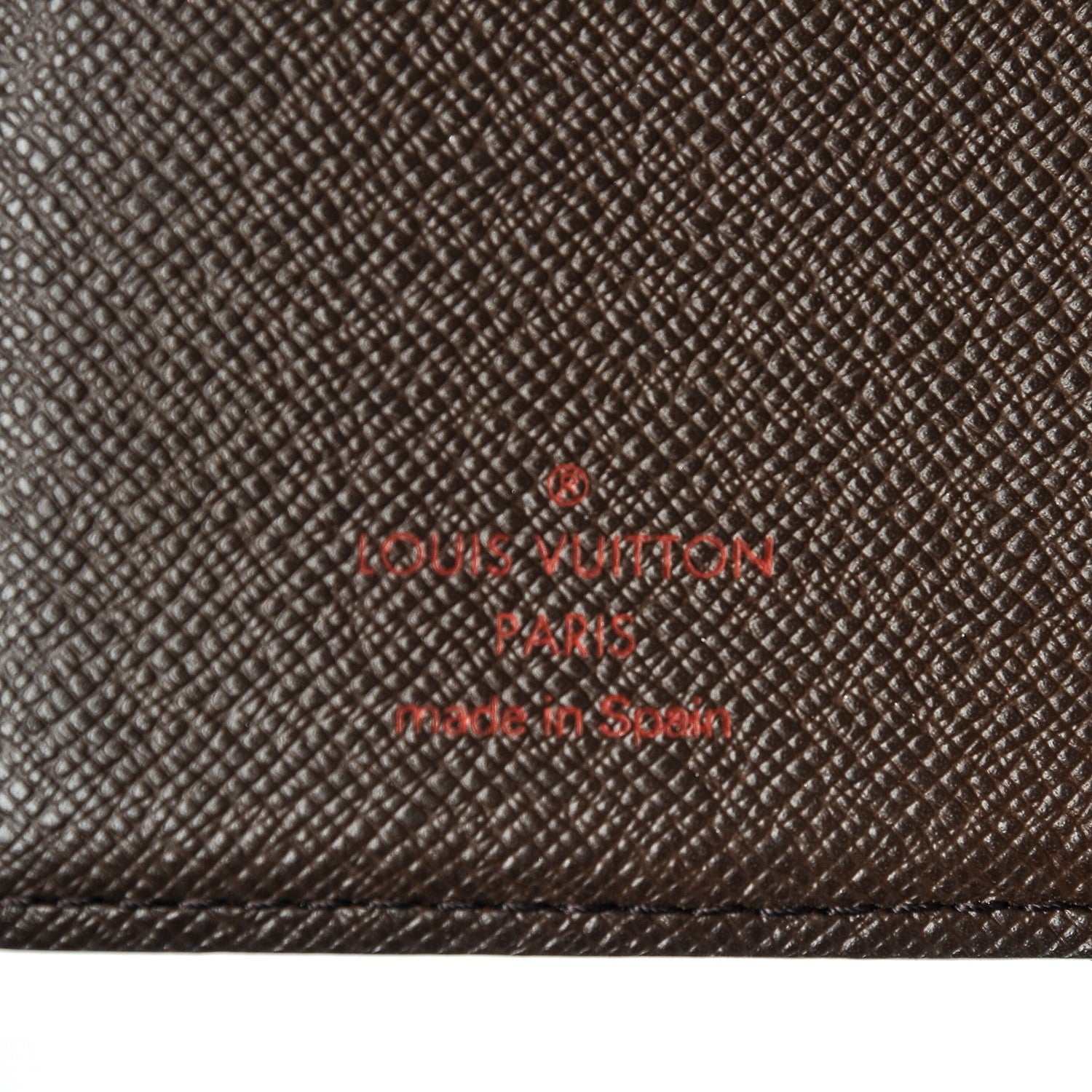 Louis Vuitton Damier Ebene Small Ring Agenda Cover 6 of 6