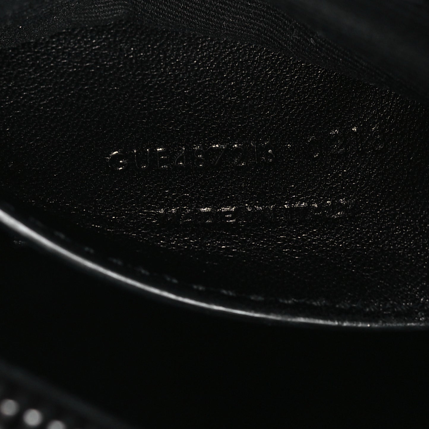 Sheepskin Matelasse Chevron Monogram Monochrome Medium College Bag Black