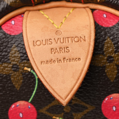 Louis Vuitton Monogram Cerises Speedy 25 5 of 9