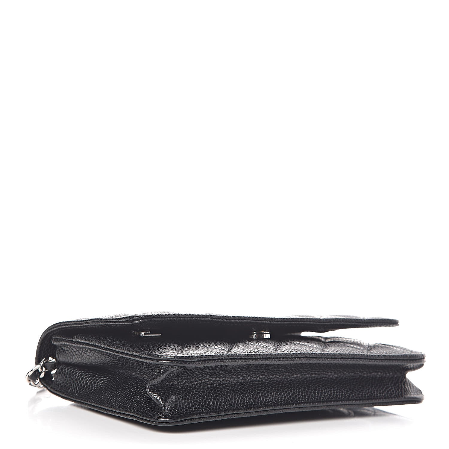 Chanel Caviar Quilted Wallet On Chain WOC Black 4 of 12