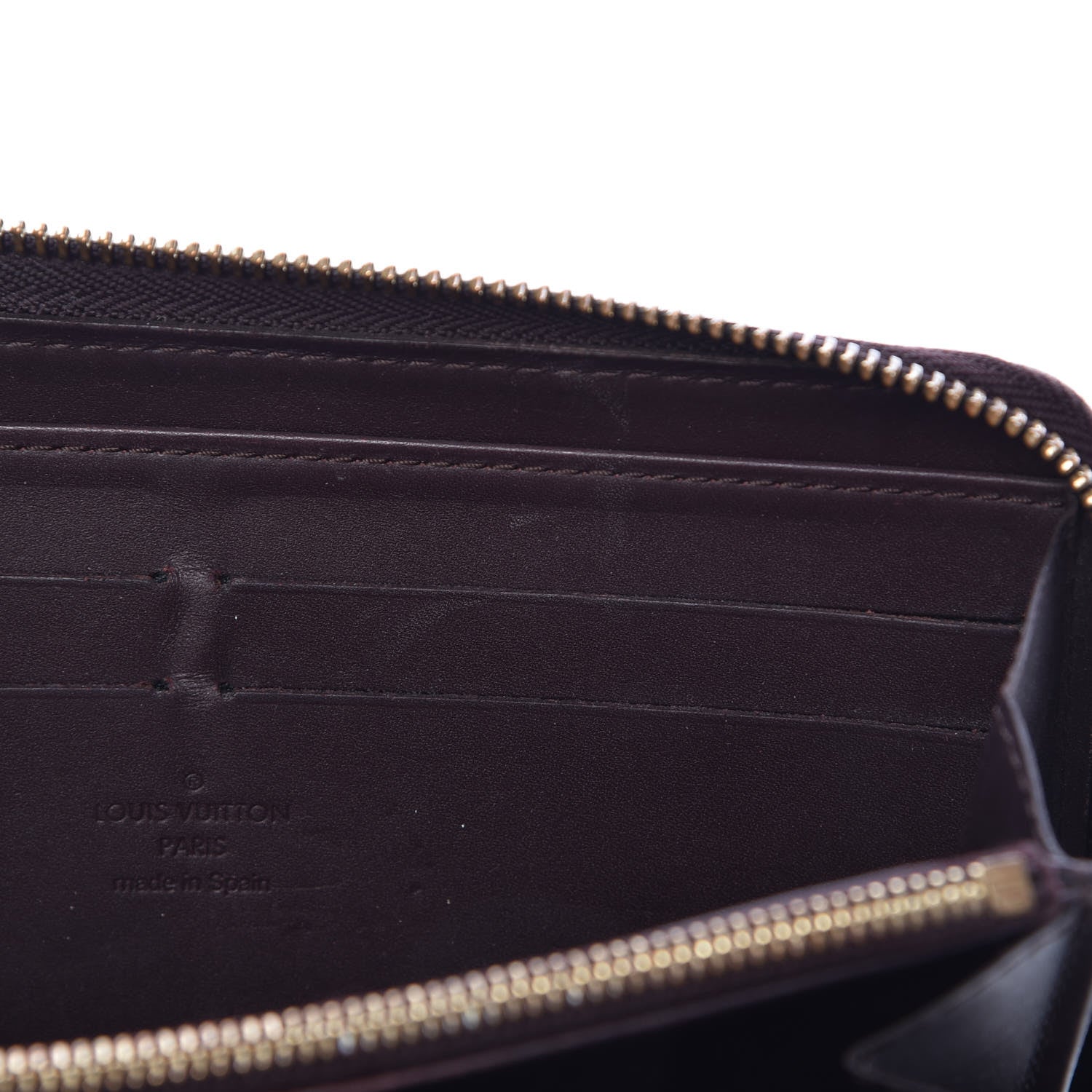 Louis Vuitton Vernis Zippy Wallet Amarante 8 of 19