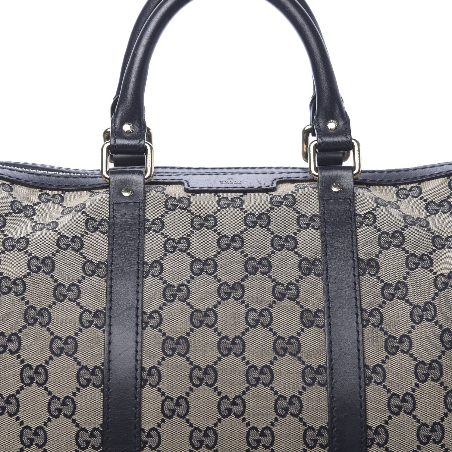 Gucci Monogram Medium Boston Navy 15 of 15