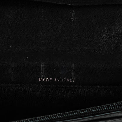 Chanel Calfskin Precious Symbols Yen Wallet Black 7 of 8