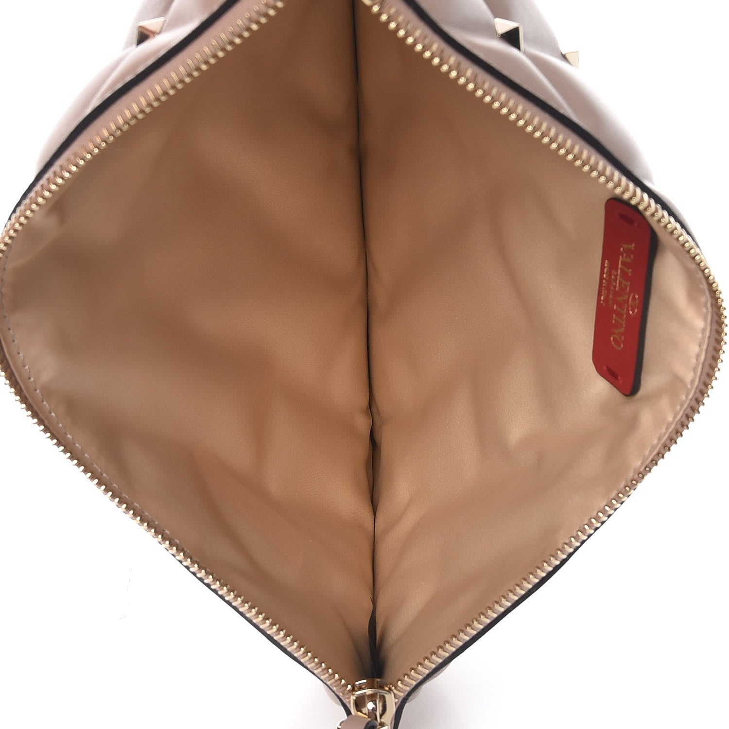 Valentino Garavani Nappa Candystud Zip Pouch Poudre 5 of 8